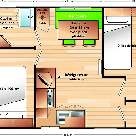 Le Bellevue Camping Barzan